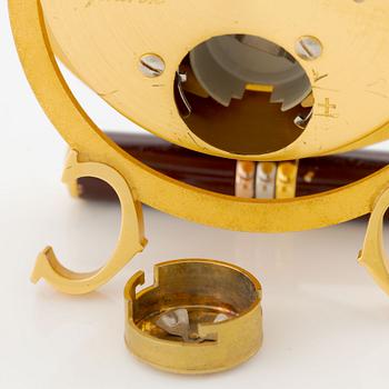 Cartier, alarm clock, 75 x 86 x 26 mm.