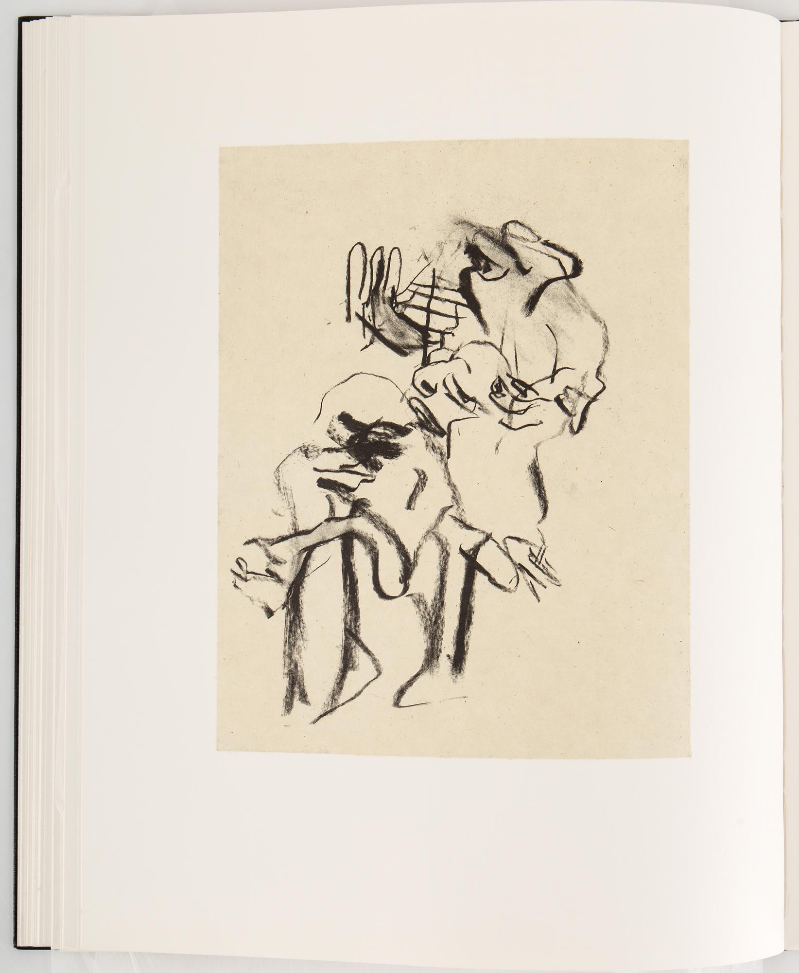 WILLEM DE KOONING, Poems by Frank O'Hara with litographs by Willem De Kooning, signerad och numrerad 174/550.