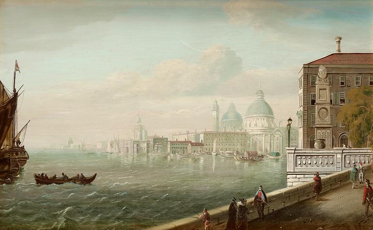 John Vivian Attributed to, Scene from Venice.