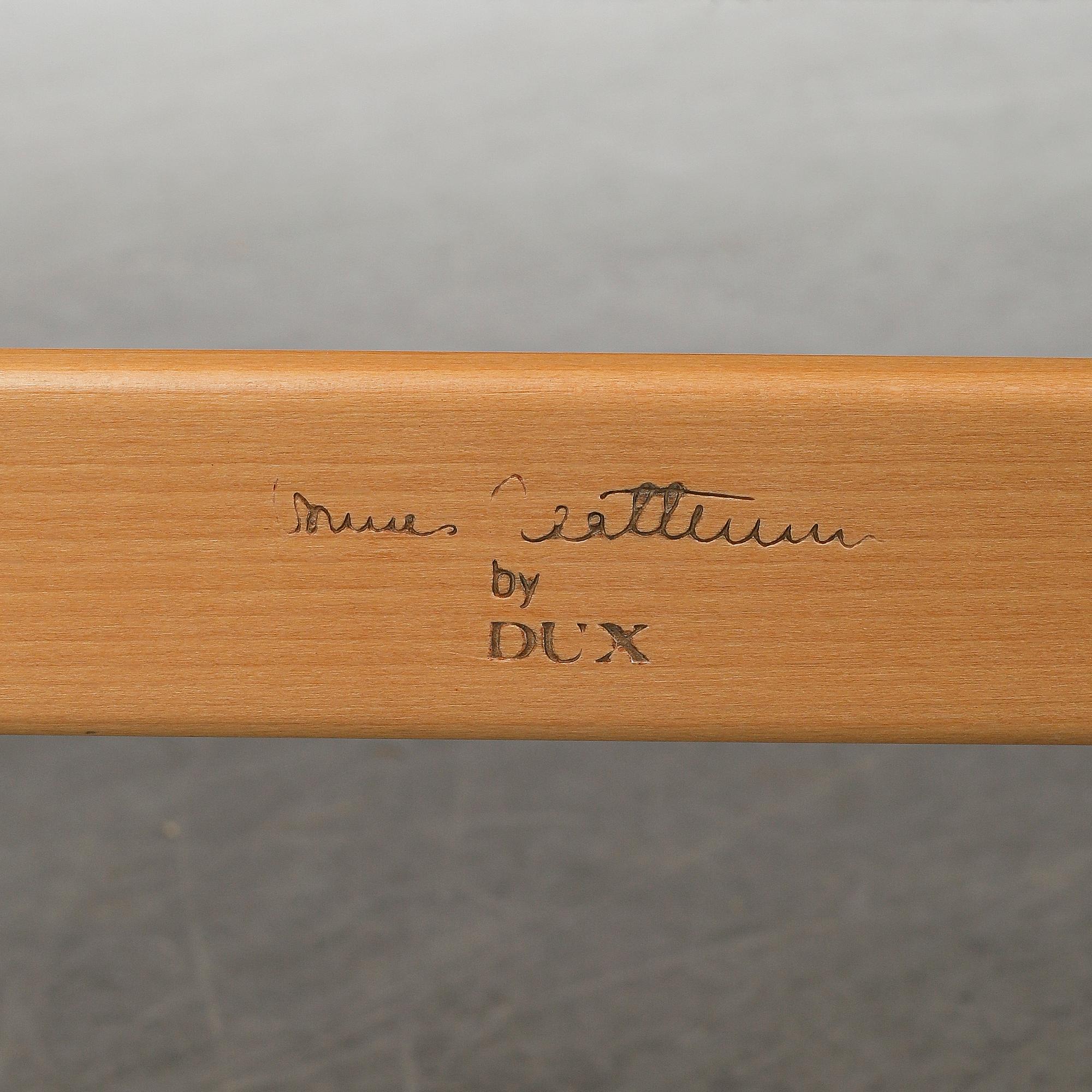 BRUNO MATHSSON, 'Ingrid high' easy chair, DUX.