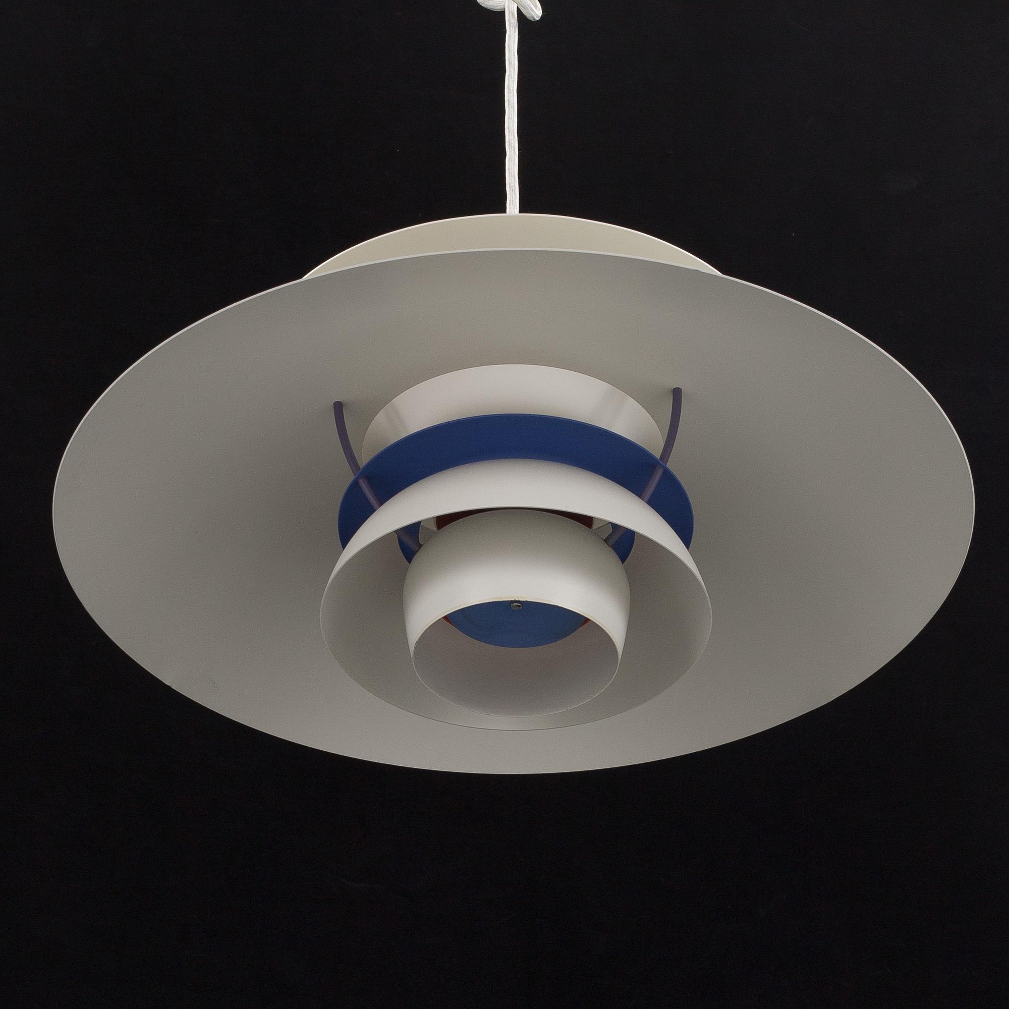 A end of the 20th century ceiling light by Poul Henningsen for Louis Paulsen, Denmark.