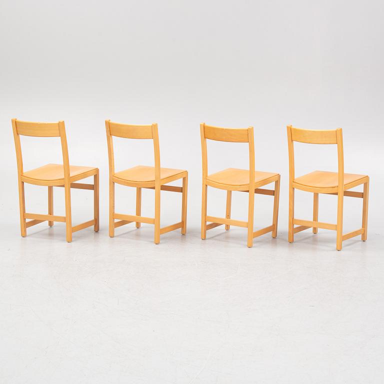 Chris Martin, a set of four 'Waiter Chair', Massproductions.