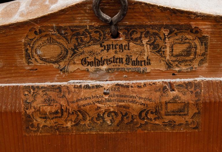 SPEGEL, rokokostil, 1800-talets andra hälft.