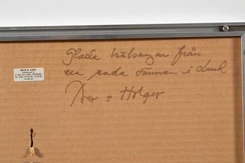 Beck & Jung (Holger Bäckström & Bo Ljungberg), "Spacegems with solitary moment (?)", 1976.