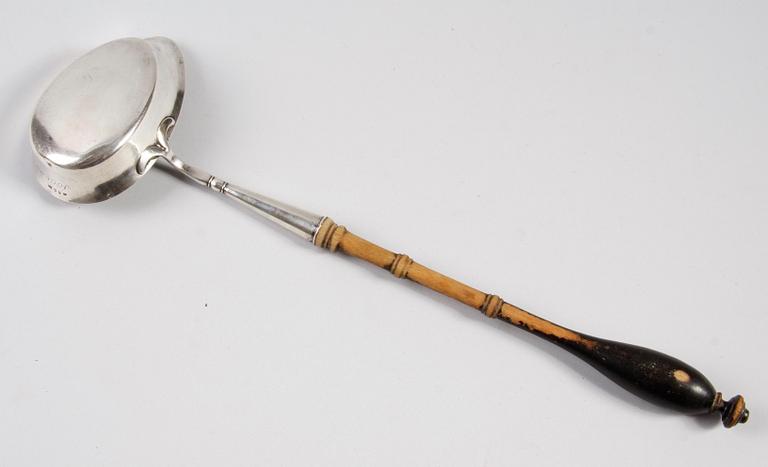 SOPPSLEV, silver, Johan Olof Östlund, verksam 1848-1877(1882), Gävle.