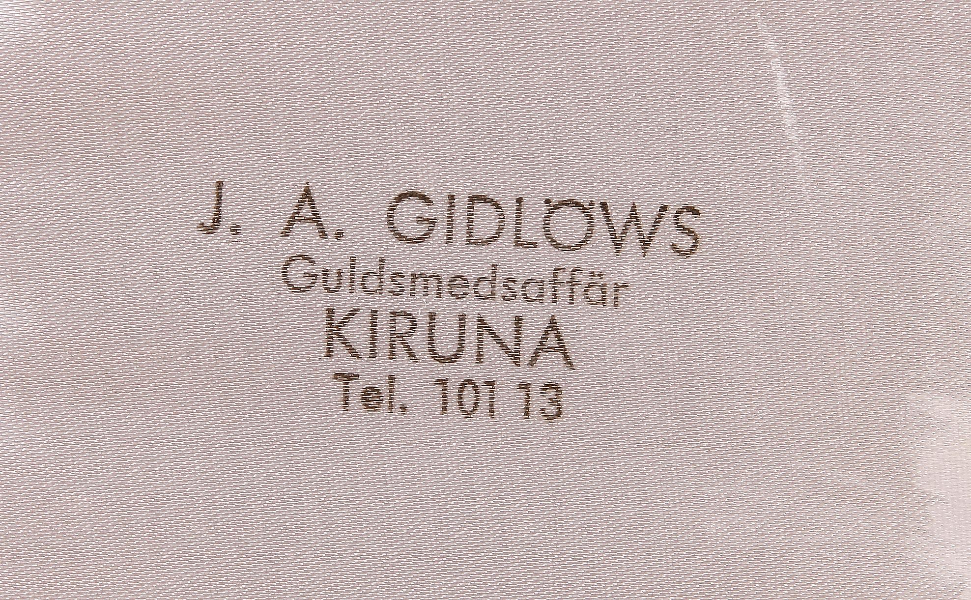 KAFFESKEDAR, 12+12, silver, bla Olga. Ceson resp GAB, 1960-tal.