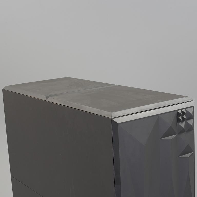 A “Tout va bien Cabinet Black” cabinet by Antoine et Manuel, BD Barcelona.