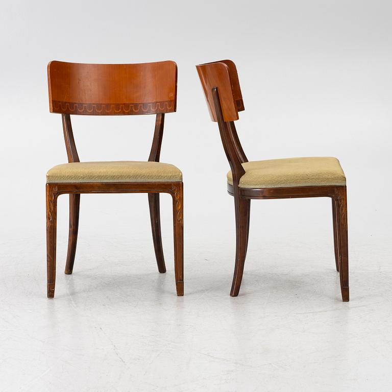 Stolar, 4 st, Swedish Grace, 1920-tal.