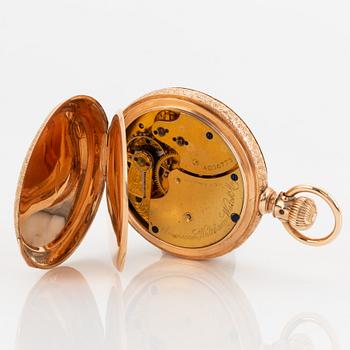American Watch Company, Waltham, pocket watch, hunter, 48,5 mm.