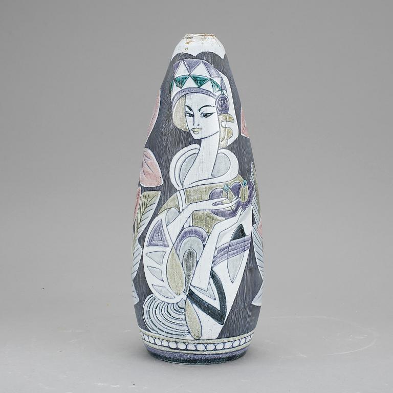 GOLVLAMPA, keramik, Marian Zawadsky, Tilgmans, 1900-talets mitt.