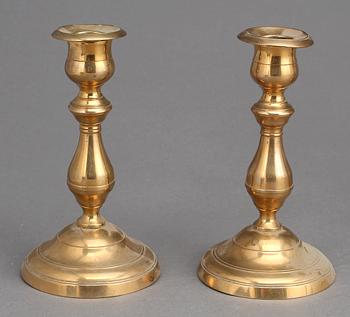 LJUSSTAKAR, 4 st (2+2), Skultuna Bruk, 1800-talets andra hälft.