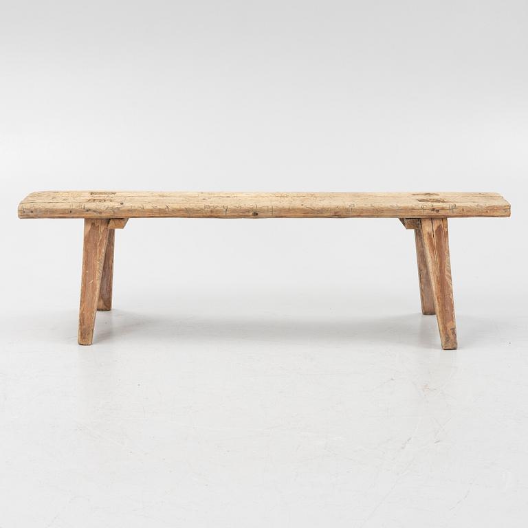 Bänk, tidigt 1900-tal.