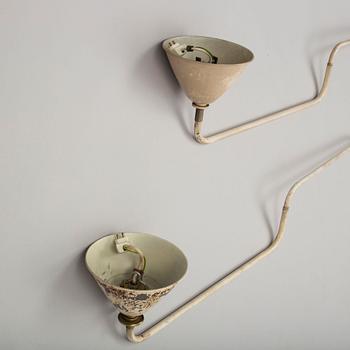 a pair of ceiling lights ASEA from the middle of the 20th century.