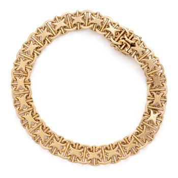 An 'X'-link bracelet.