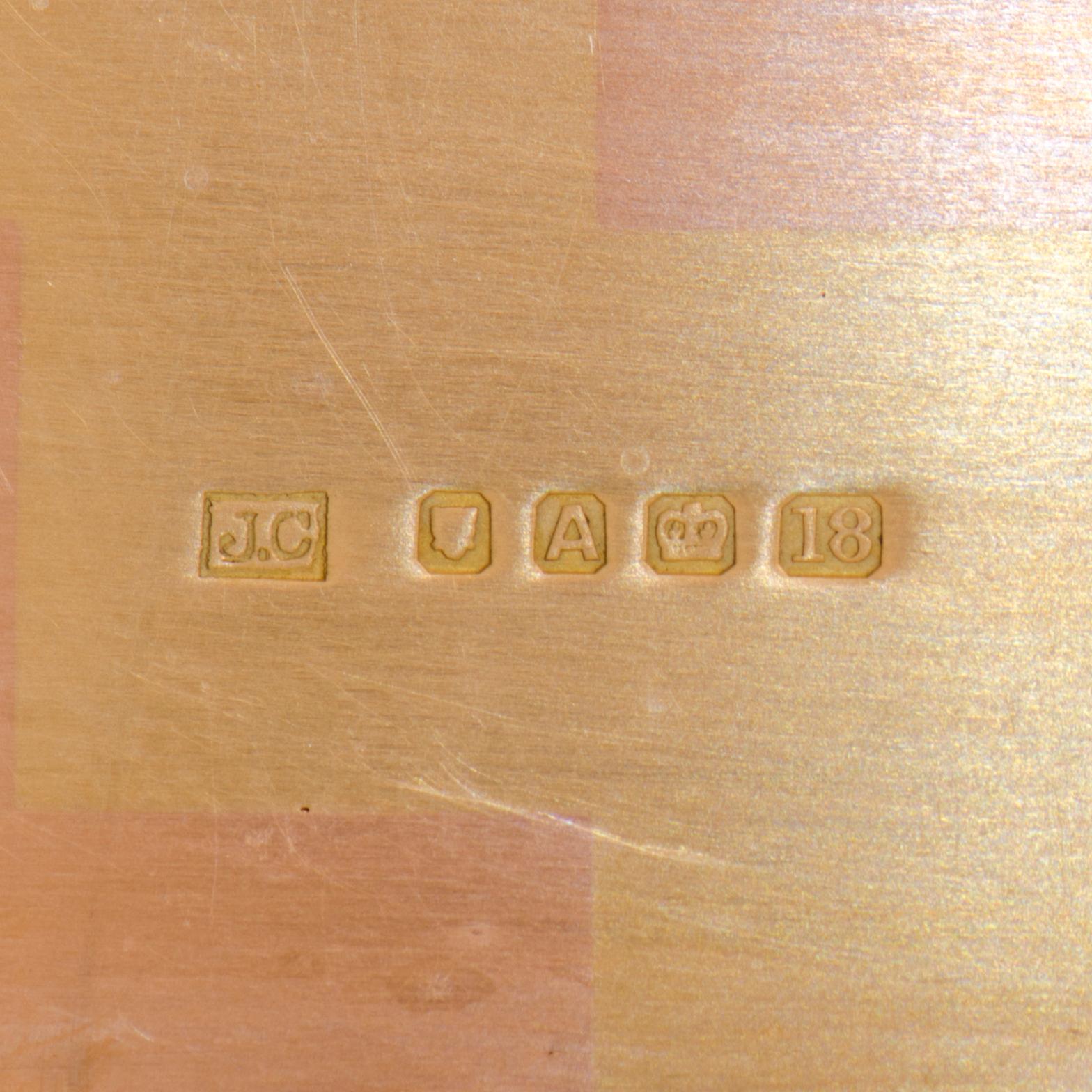 Cartier, RASIA, 18K puna- ja keltakultaa. Cartier Lontoo 1936.