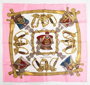 Hermès, scarf, "Grand Uniforme".