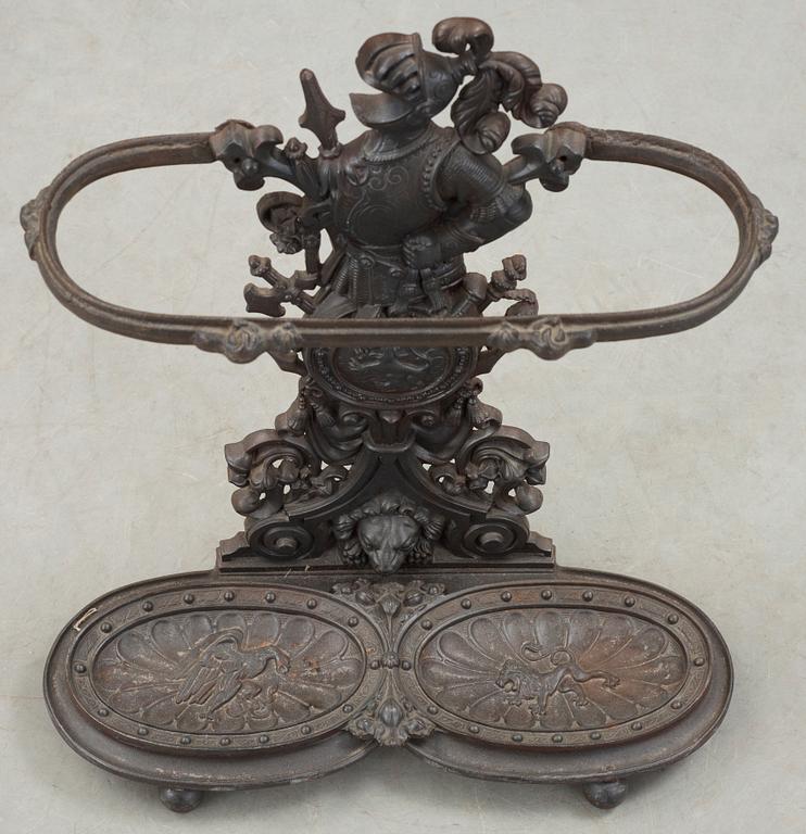 PARAPLYSTÄLL. Gjutjärn. 1900-tal.
