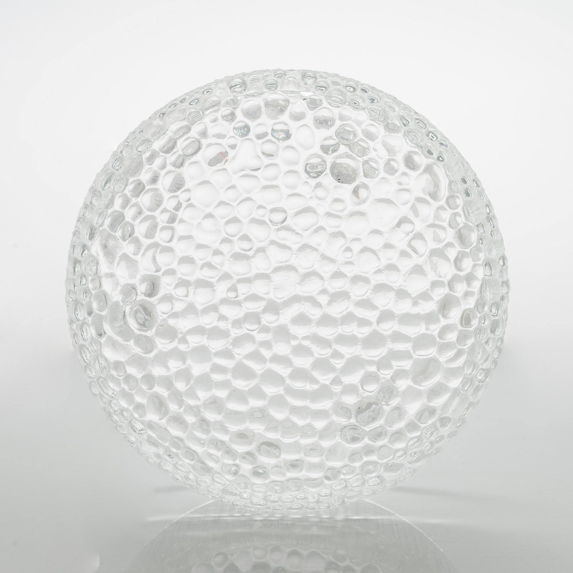 Tapio Wirkkala, an 'Ultima Thule' 14-piece glassware set for Iittala. Designed in 1968.