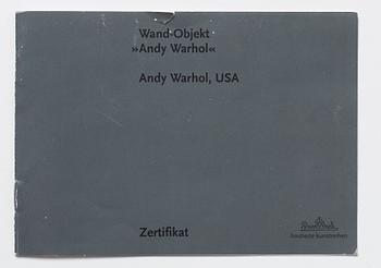 Andy Warhol After, "Andy Warhol".