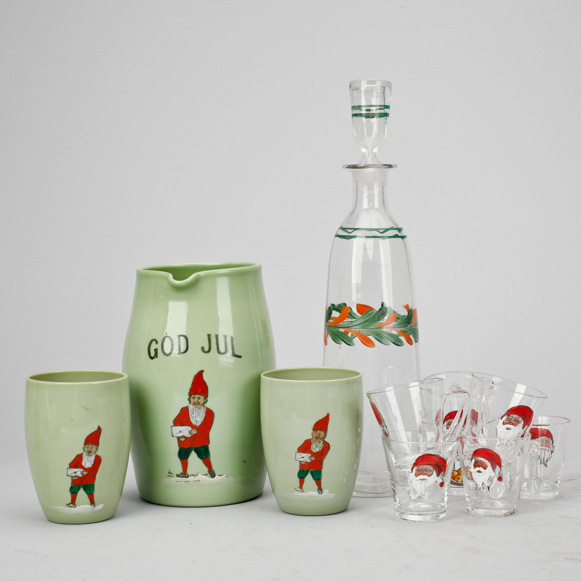 PARTI GLAS, 25 delar, 1900-talets första hälft.