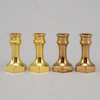 HANS-AGNE JAKOBSSON,  22 brass candle sticks.