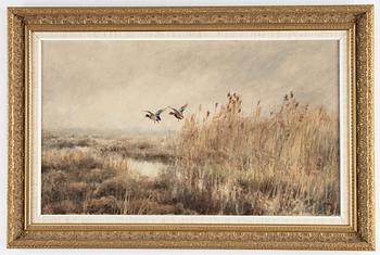 Mosse Stoopendaal, oil on canvas, signed.