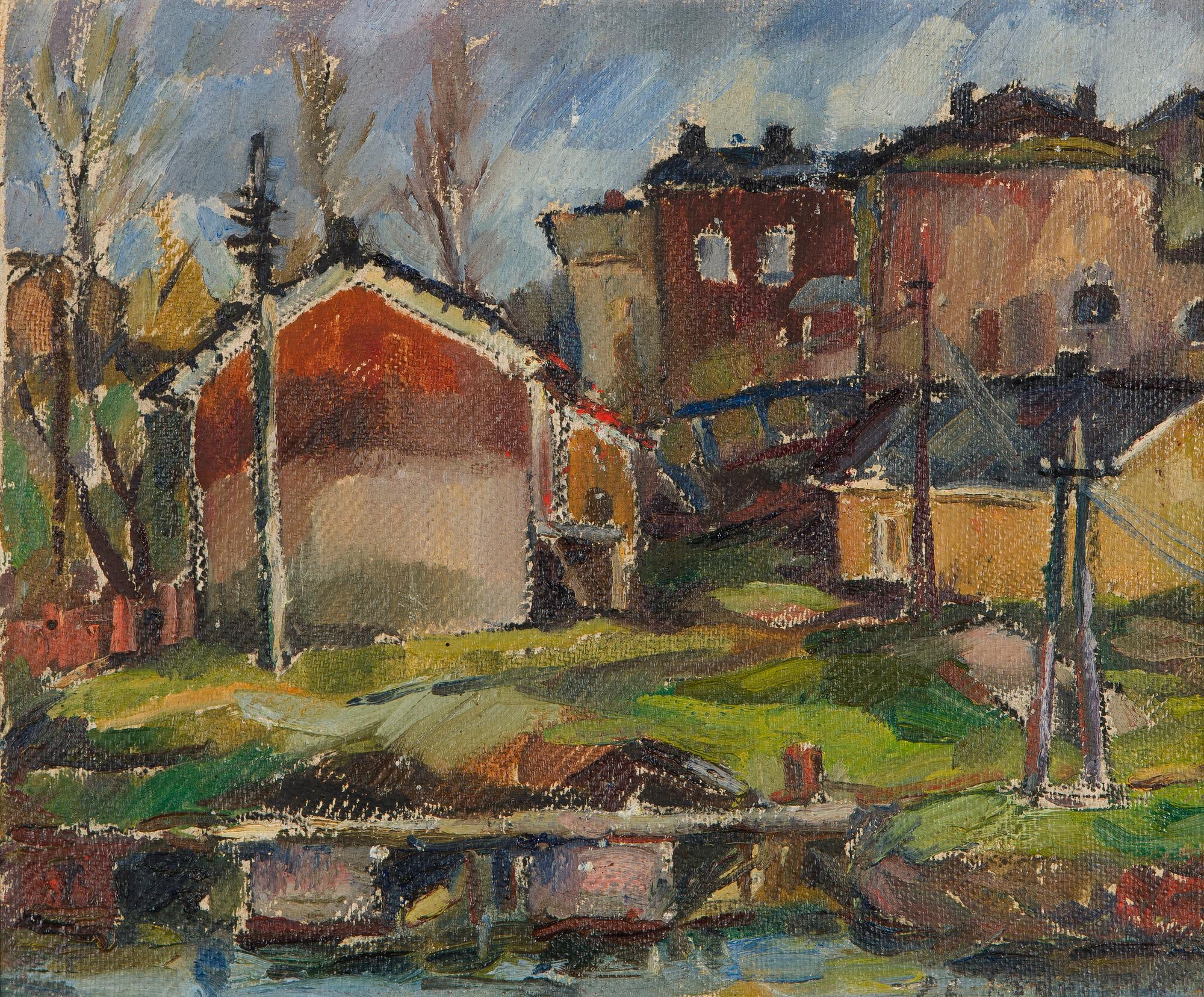 Eero Snellman, Village Landscape.