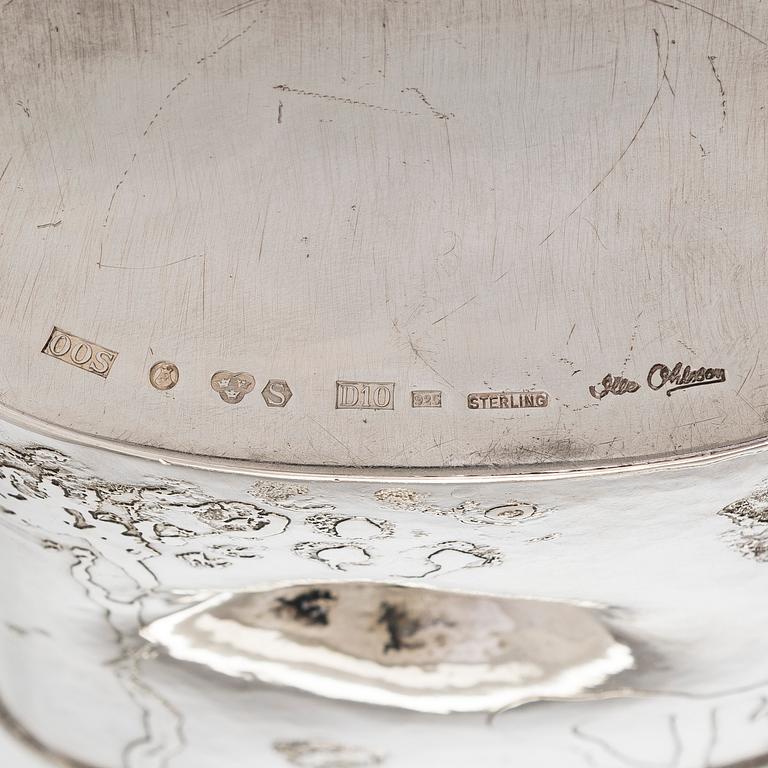 Olle Ohlsson, Vas, sterling silver, Stockholm 1978.