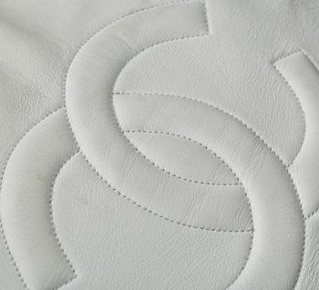 VÄSKA, Chanel, vit.