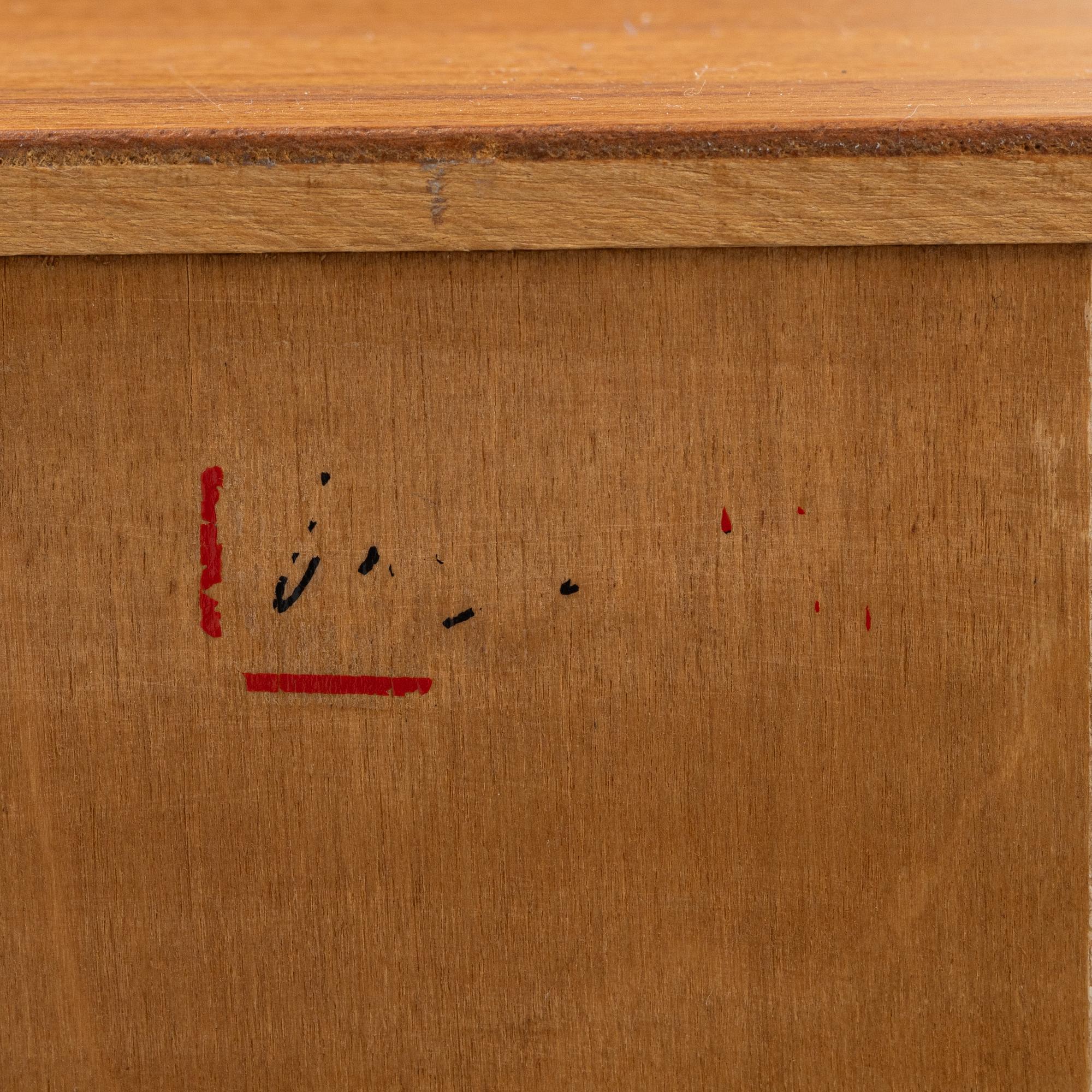 Carl-Axel Acking, likely, a pair of sideboards, Svenska Möbelfabrikerna, Bodafors, mid-20th century.