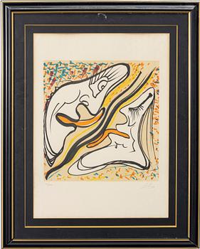 Salvador Dalí, 'Amplesso Allocinogeno (Hallucinogenic Emrace)', from 'Les Vitraux' (24 Temi dal Surrealissimo).