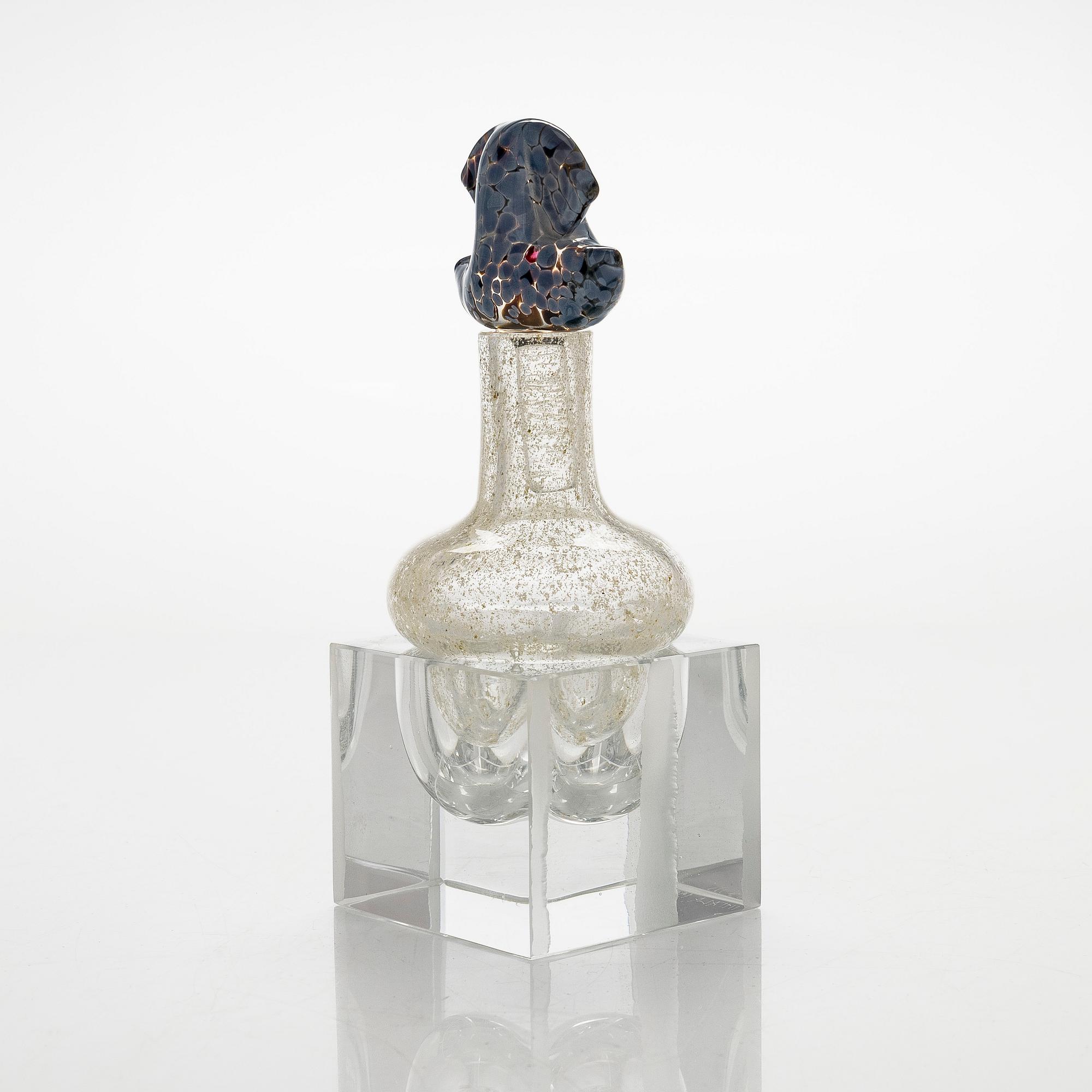 Tiina Nordström, an art glass signed Tiina Nordström, Iittala 1991.