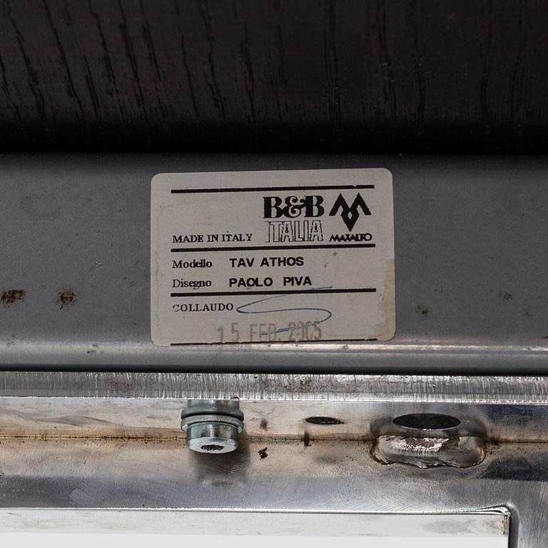 A "Athos" dining table by Paolo Piva for B&B Italia.