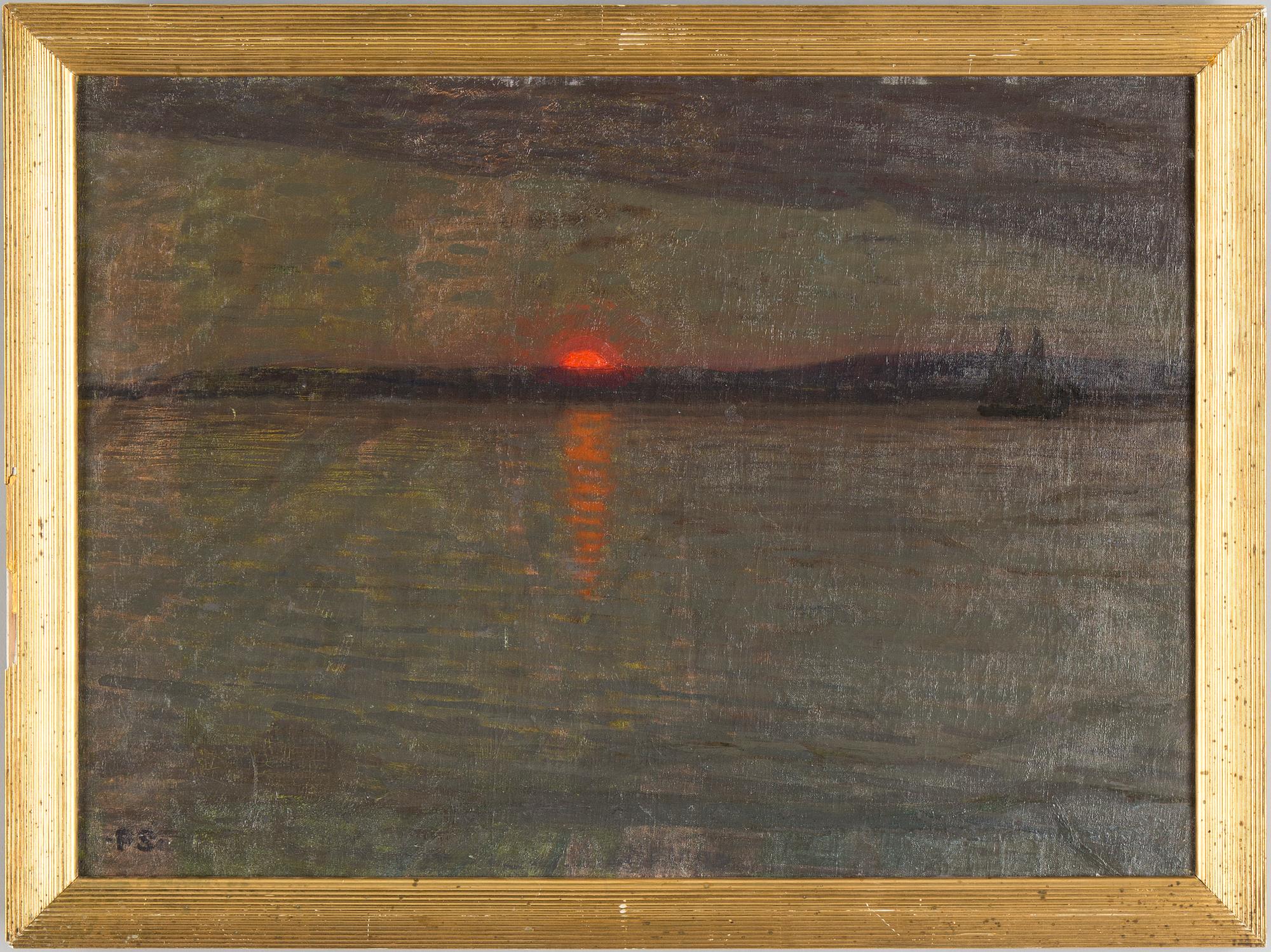 PELLE SWEDLUND, oil on canvas, signed.