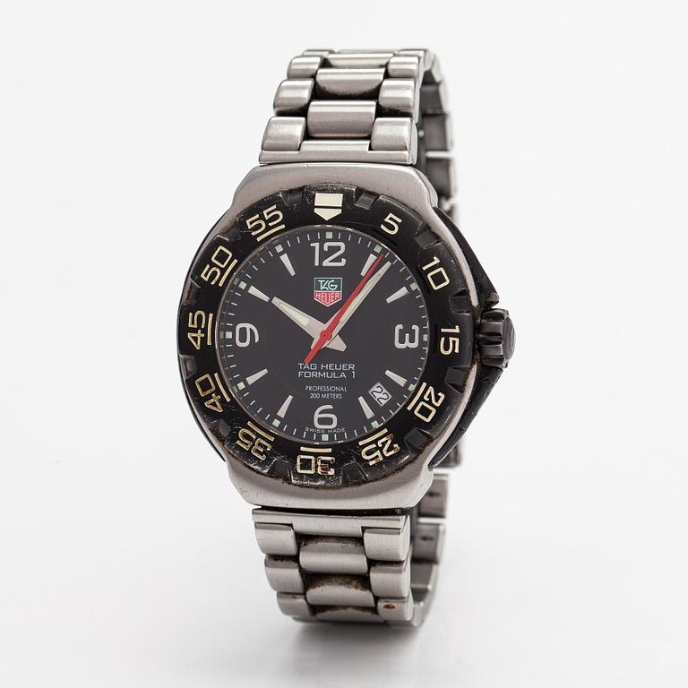 Tag Heuer, Formula 1, 200m, wristwatch, 42 mm.