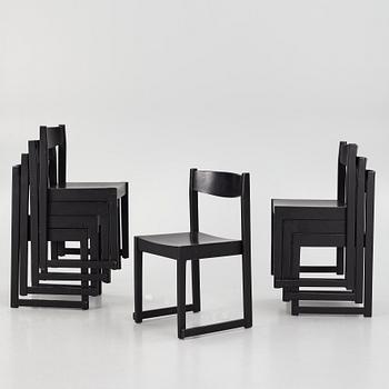 Sven Markelius, eight "The Orchestra Chair", mid-20th century.