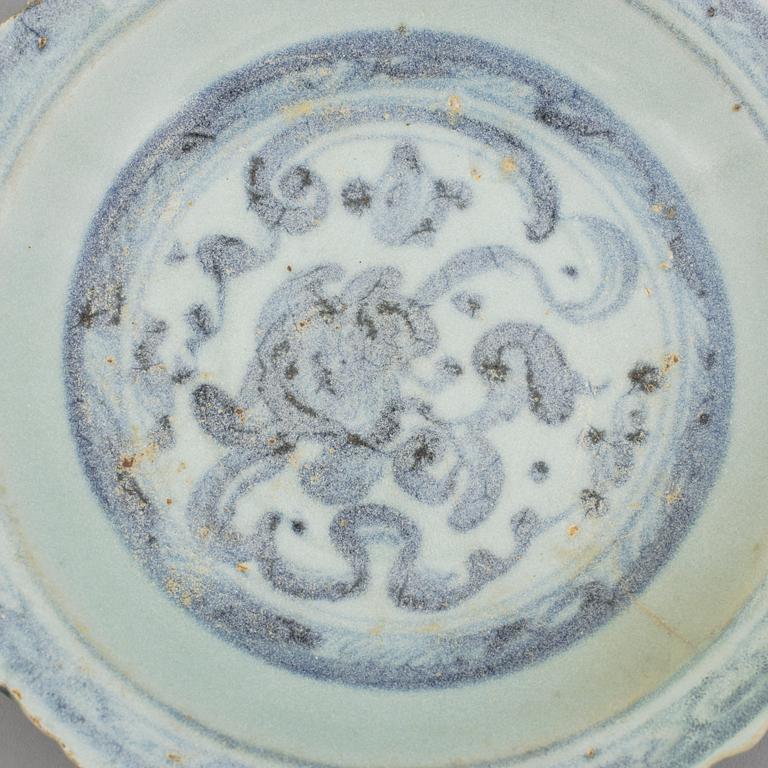 SKÅLFAT, porslin, Kina, Mingdynastin, Wanli (1573-1620).