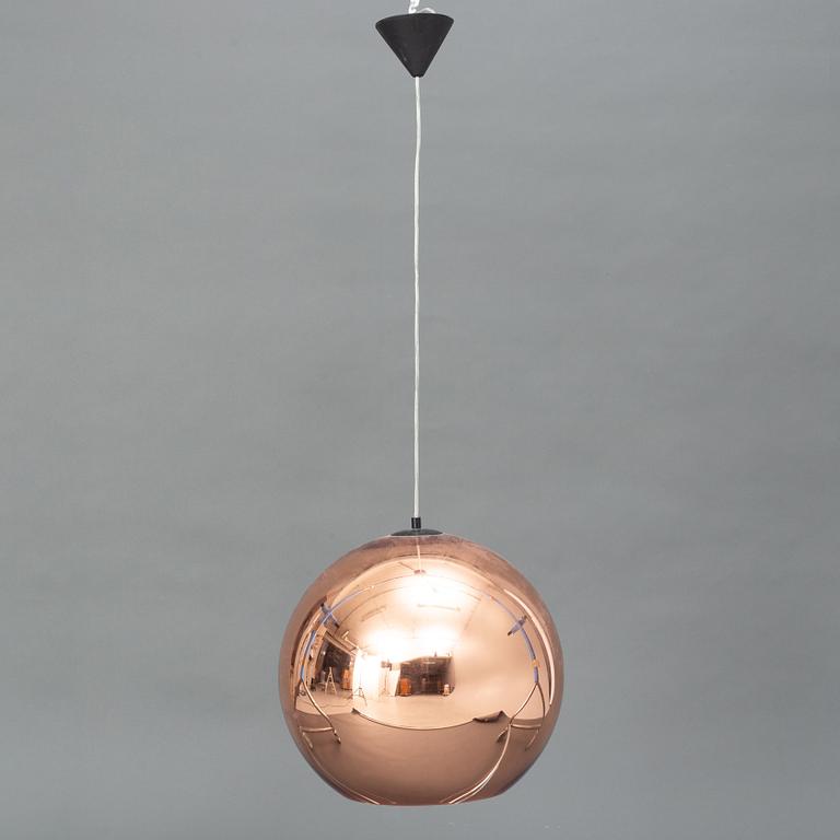 Tom Dixon, ceiling lamp, "Mirror Ball", 21st century.