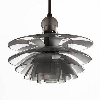 Poul Henningsen, a "Septima 4" ceiling light, Louis Poulsen, Denmark ca 1931.