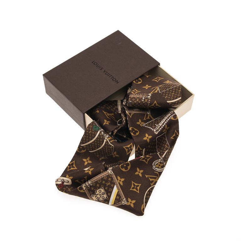 SCARF, "Trunks Monogram Bandeau", Louis Vuitton.