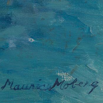 MAURICE MOBERG, olja på duk, signerad.