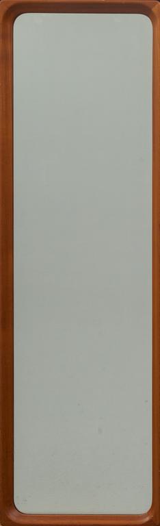 SPEGEL, teak etikettmärkt GlasMäster Markaryd, modell nr 19, 1900-talets mitt.