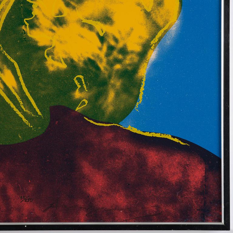 Andy Warhol, "With Hat", from: "Ingrid Bergman".