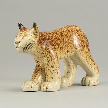 FIGURIN, stengods, Lisa Larson, Gustavsberg för WWF.