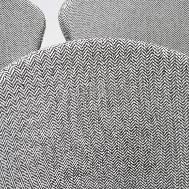 A set of six 'Miss Holly Upholstered' by Jonas Lindvall for Stolab designed 2018.