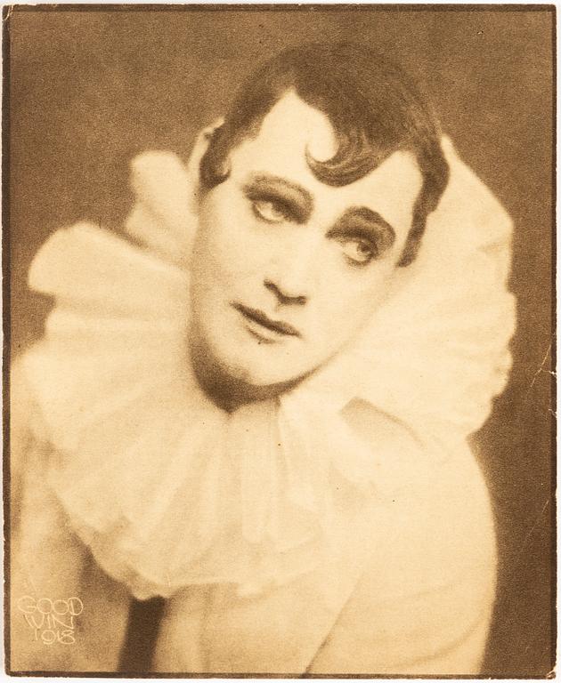 HENRY B. GOODWIN, 3 photo gravures of actor Anders de Wahl in costume.