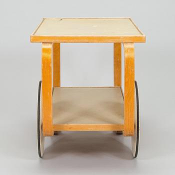 Alvar Aalto, a 1950s '98' tea trolley for Oy Huonekalu- ja Rakennustyötehdas Ab, Finland.