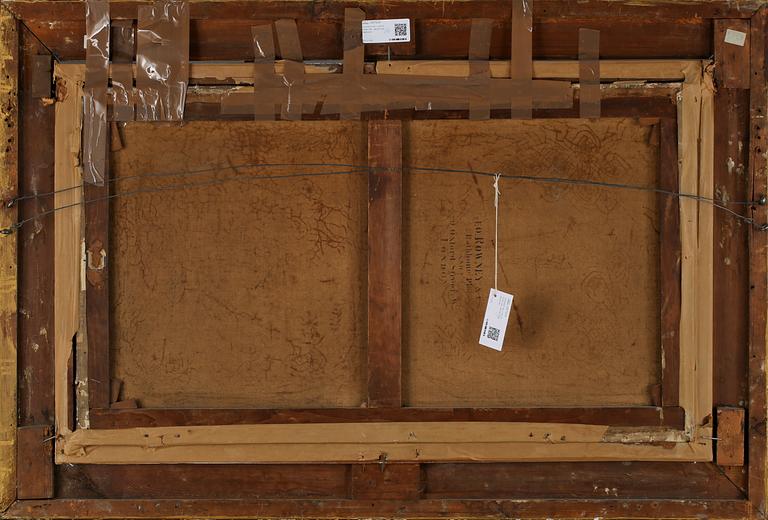 GEORGE WILLHELM HORLOR, olja på duk, signerad.