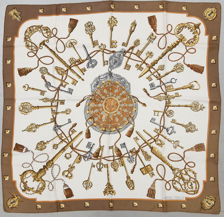 SCARF, "Les Cles", Hermès.