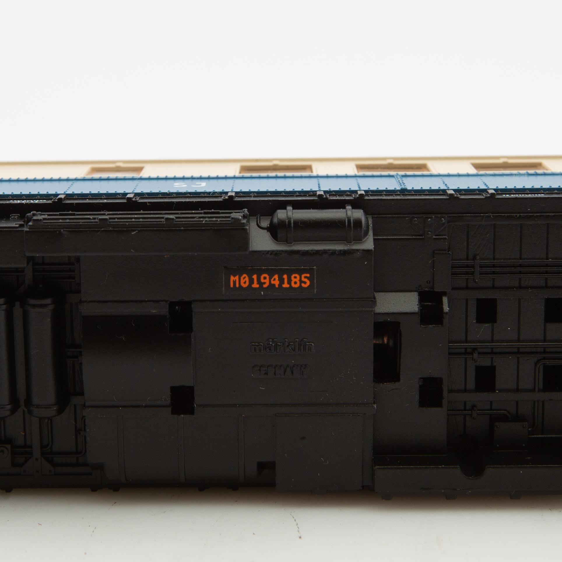 Märklin, rälsbuss, spår H0.